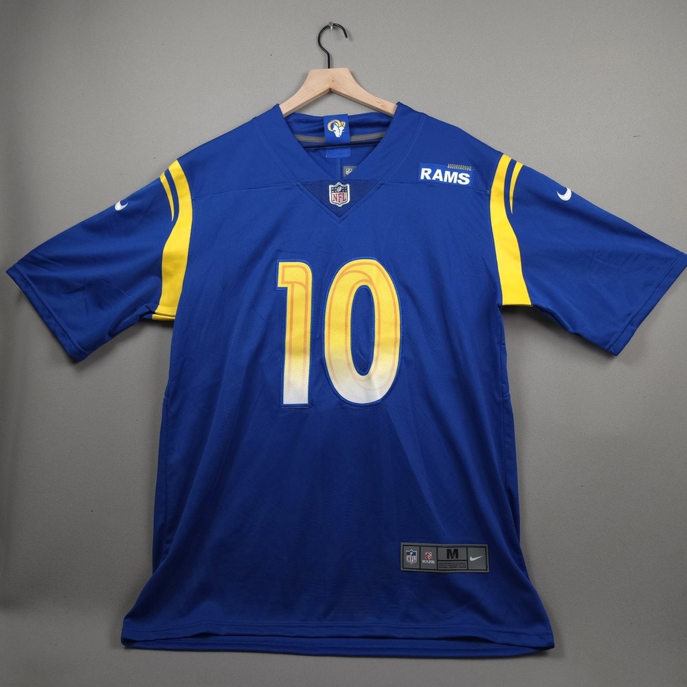 Nike Los Angeles Rams Cooper Kupp #10 Limited Jersey Men's M Royal Blue Stitched